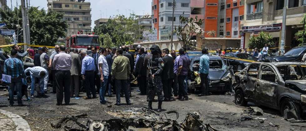 June 29, 2015 car bombing in Cairo that killed Prosecutor Hisham Barakat ( AFP )