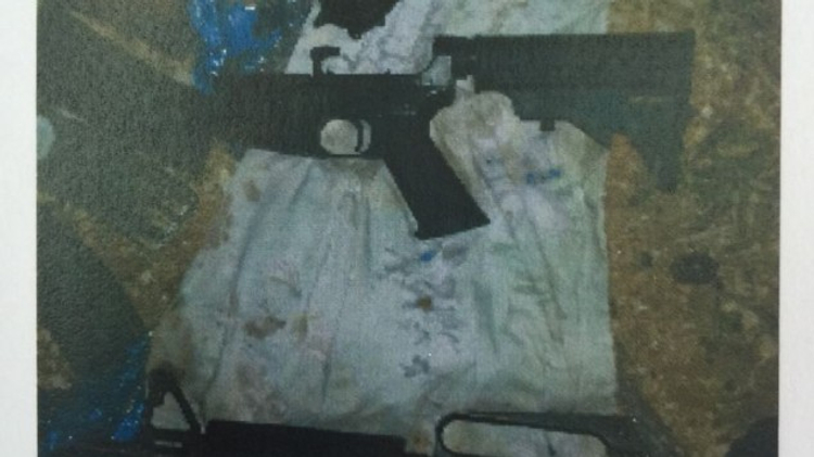 Weapons held by a Hamas cell near Hebron that was planning a shooting attack against Israelis