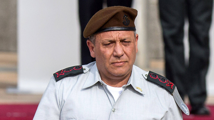 Le chef d'état-major de l'armée israélienne Gadi Eisenkot
