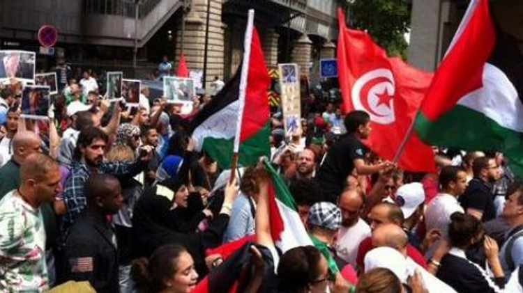 Manifestation à Paris (Twitter)