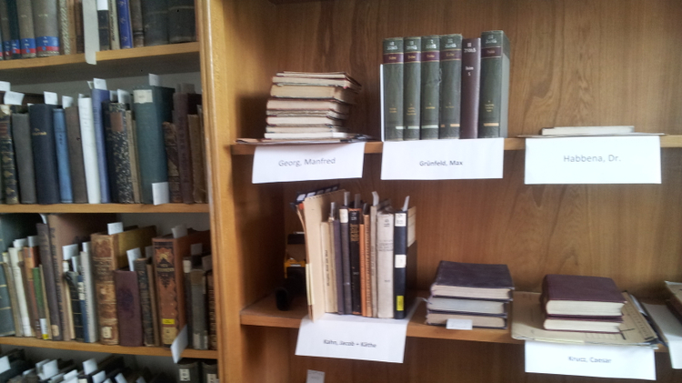 Jewish books in Hamburg University Library