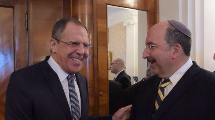 MFA Director General Dore Gold with Russian Foreign Minister Lavrov