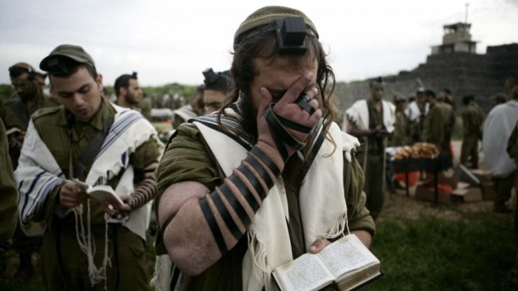 File photo: Ultra-Orthodox Israeli soldiers