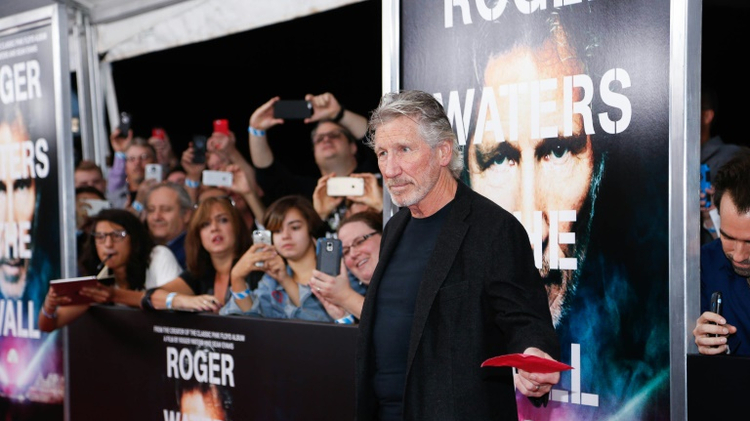Roger Waters attends the New York Premiere of "Roger Waters The Wall" at Ziegfeld Theater on September 28, 2015 in New York City