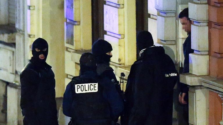 Police shot and killed two suspected militants during the raid in Verviers, eastern Belgium