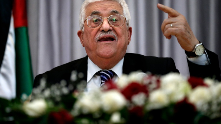 Palestinian Authority President Mahmoud Abbas in Bethlehem, January 6, 2016