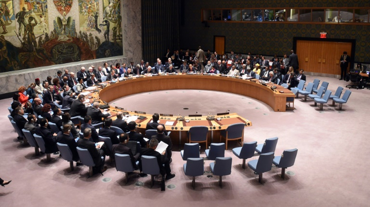 A UN Security Council meeting on September 30, 2015 in New York
