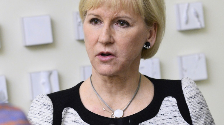 La ministre suédoise des Affaires étrangères Margot Wallström, à Stockholm le 19 mars 2015
