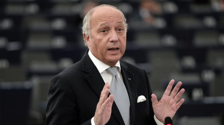 French Foreign minister Laurent Fabius