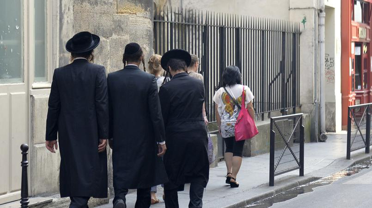 Photo prise dans le Marais à Paris en 2013
