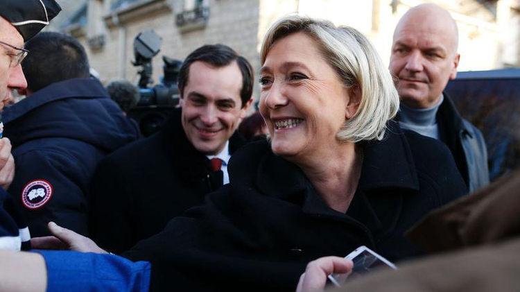 What is Marine Le Pen doing at Trump Tower?