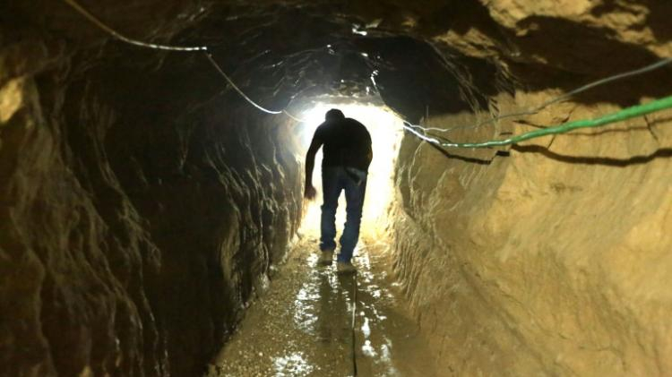 Au moins un membre du Hamas a été tué dans l'effondrement d'un tunnel dans le sud de la bande de Gaza le 2 février 2016