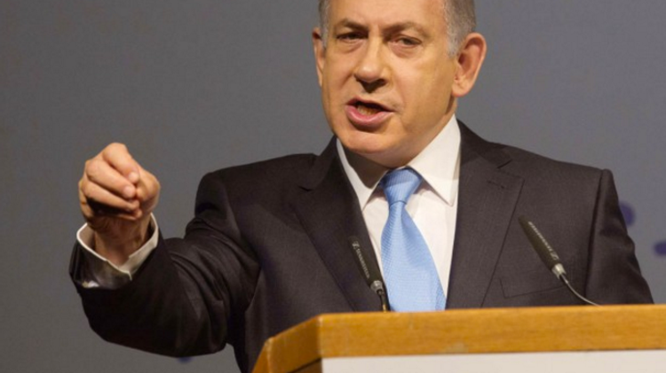 Le Premier ministre israélien Benyamin Netanyahou au Congrès juif mondial à Jérusalem, octobre 2015