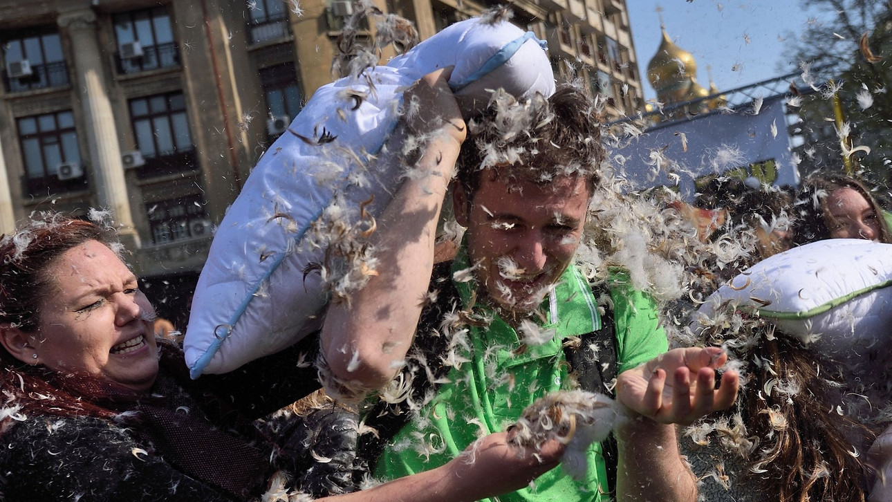 International Pillow Fight Day