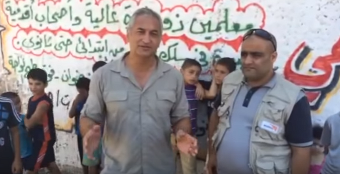 Mohamed Halabi (à droite) Youtube