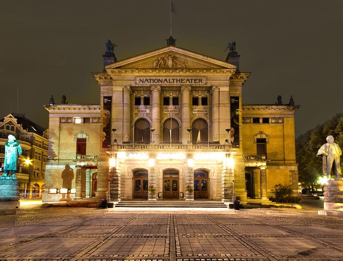 Le théâtre national de Norvège à Oslo Wikipedia