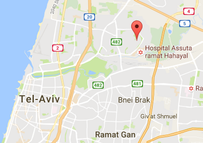 Ramat Hahayal Google map