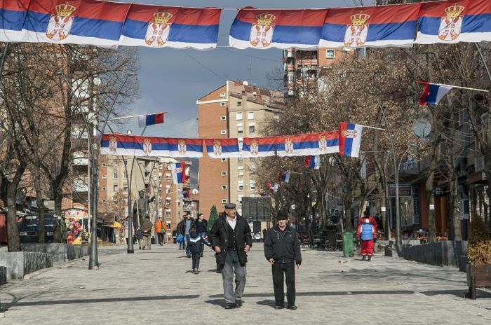 Students celebrate 1st child born in an independent Kosovo