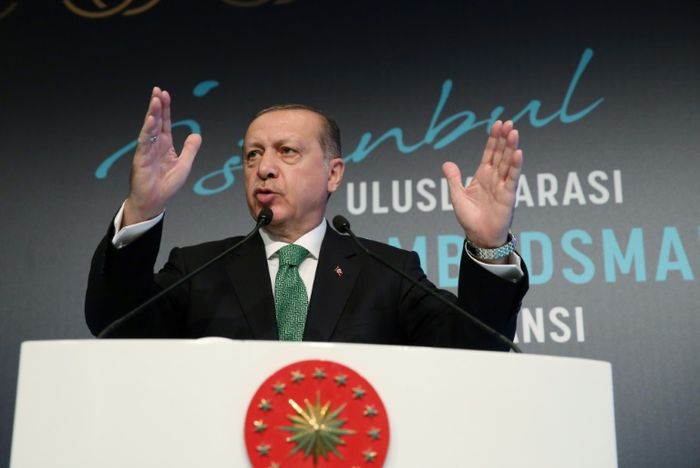 STRINGER (TURKISH PRESIDENT PRESS OFFICE/AFP/File)