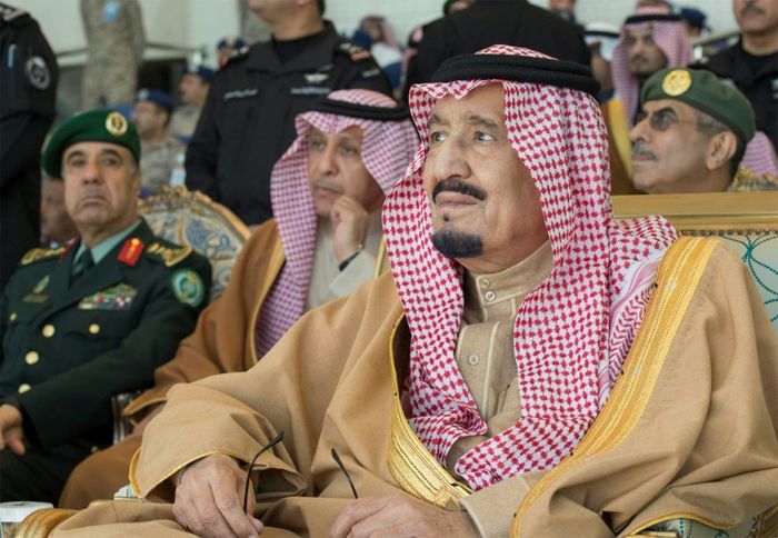 Le roi Salmane d'Arabie saoudite, le 25 janvier 2017 à Ryad BANDAR AL-JALOUD (Saudi Royal Palace/AFP)