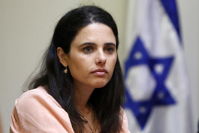 Ayelet Shaked ministre de la Justice du parti le Foyer juif, le 6 mai 2015 à Jérusalem