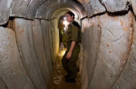 Tunnel terroriste de Gaza vers Israël - Site IDF/Tsahal Site IDF/Tsahal