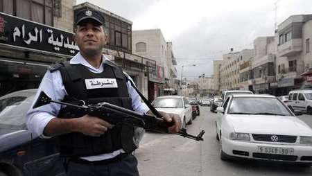 Des policiers palestiniens près de Jérusalem-Est - AFP AFP