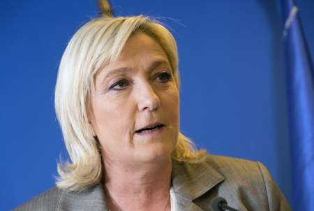 La présidente du Front national Marine Le Pen à Nanterre le 29 mars 2015 - Miguel Medina (AFP) Miguel Medina (AFP)