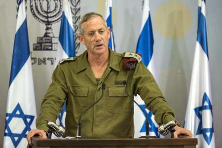 Le chef d'Etat major de l'armée israélienne, le général Benjamin Gantz à Tel Aviv, le 14 juin 2014 - Jack Guez (AFP) Jack Guez (AFP)