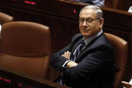 Le Premier ministre israélien Benjamin Netanyahu à la Knesset à Jérusalem le 13 mai 2015 - GALI TIBBON (AFP) GALI TIBBON (AFP)