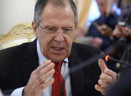 Le ministre russe des Affaires étrangères Sergueï Lavrov le 19 décembre 2014 à Moscou - Alexander Nemenov (AFP) Alexander Nemenov (AFP)