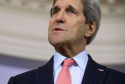 US Secretary of State John Kerry speaks to the press at the State Department in Washington, DC - Saul Loeb (AFP/File) Saul Loeb (AFP/File)