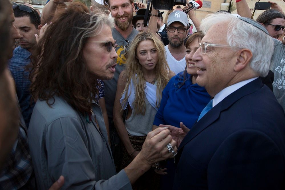 New US envoy David Friedman presents credentials, gets to work