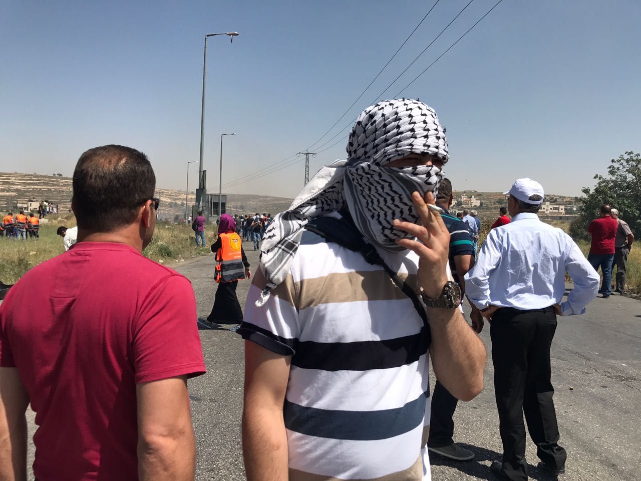 Palestinians injured during rallies for prisoners