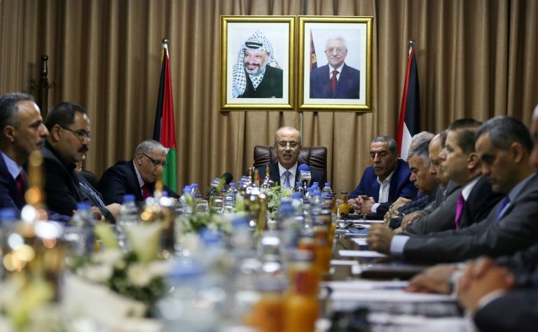 Palestinian PM Chairs Cabinet Session in Gaza