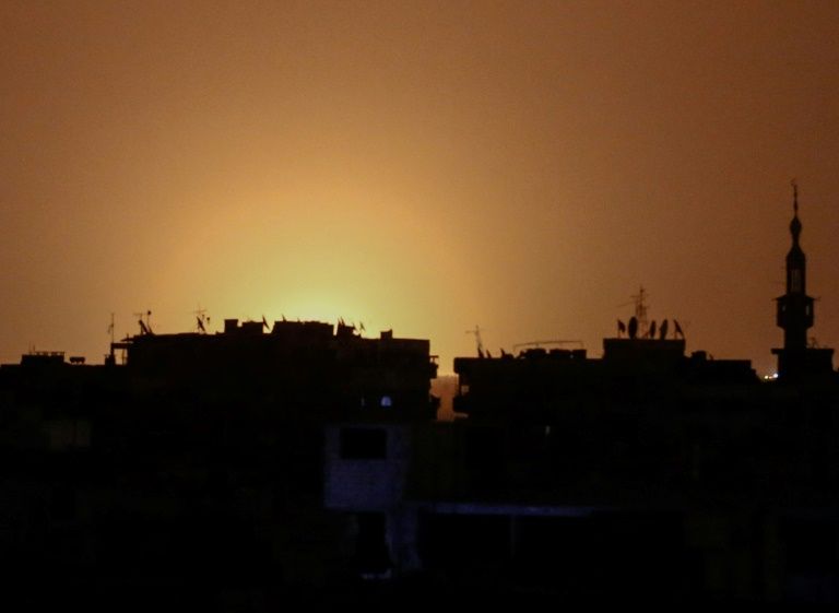 Explosions Heard In Damascus In Suspected Israeli Airstrike Report