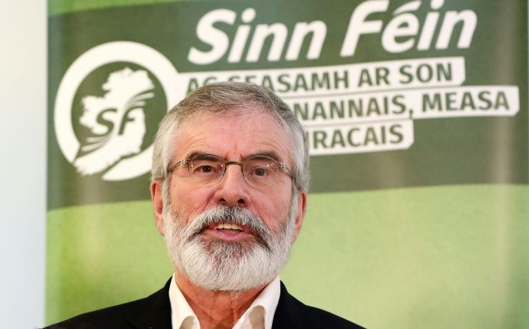 Ireland's Sinn Fein leader Gerry Adams to step down in 2018