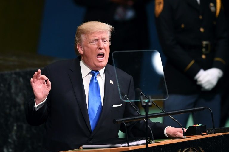 Bellicose Trump threatens to 'destroy' N.Korea in UN address