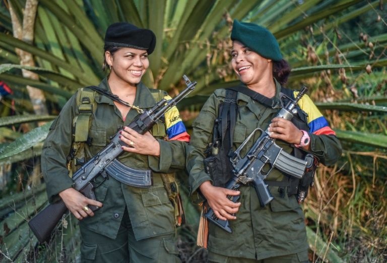 I24NEWS - Colombia Rebels: Laying Down Guns To Embrace Roles As Mothers