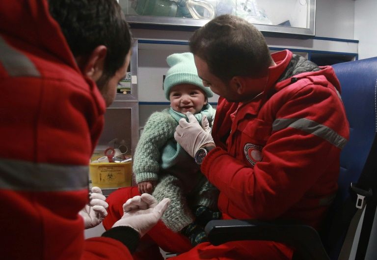 Medical evacuations start from Syria's Eastern Ghouta Medical evacuations start from Syria's Eastern Ghouta