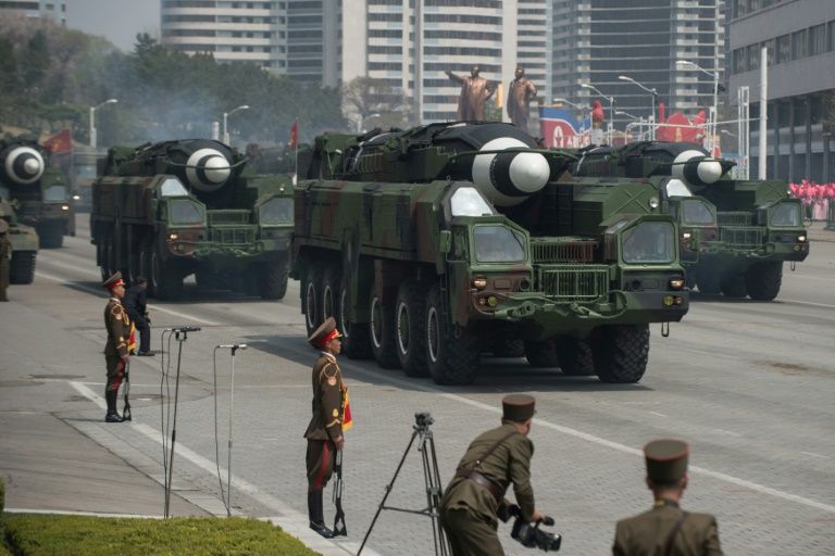 Trump briefed on North Korean firing of projectile - White House Trump briefed on North Korean firing of projectile - White House