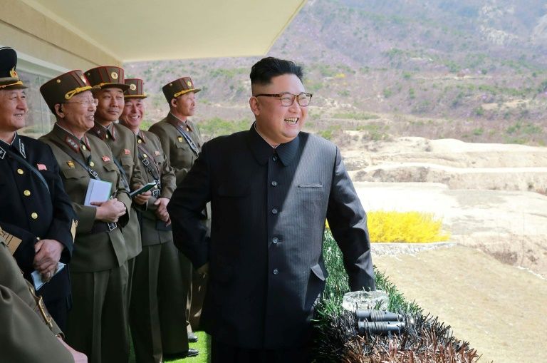 North Korea marks military anniversary with firing drill North Korea marks military anniversary with firing drill
