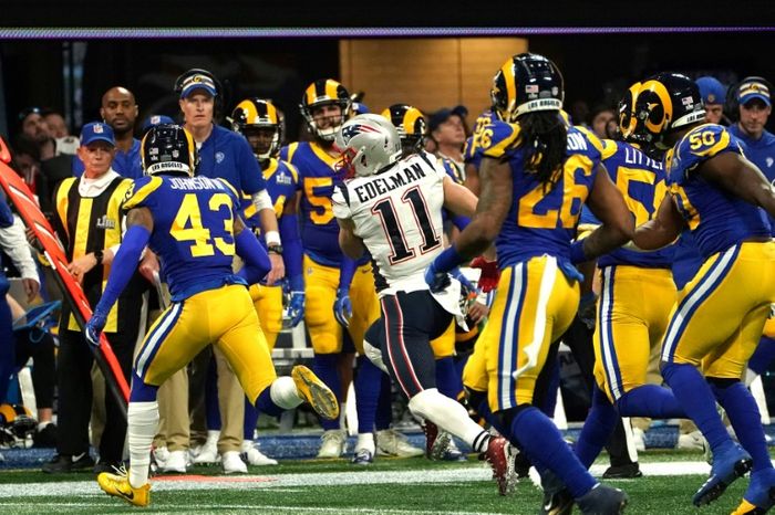 Brady wins sixth Super Bowl as Patriots out-muscle Rams