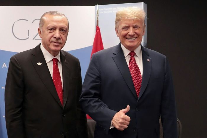 Murat CETINMUHURDAR (TURKISH PRESIDENTIAL PRESS SERVICE/AFP)