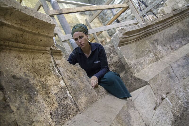 Archaeologists Unearth Section Of Western Wall, Roman Theater After ...