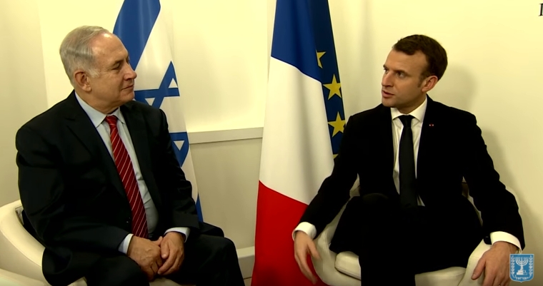 Macron Tells Netanyahu: No Unilateral Recognition Of A Palestinian ...