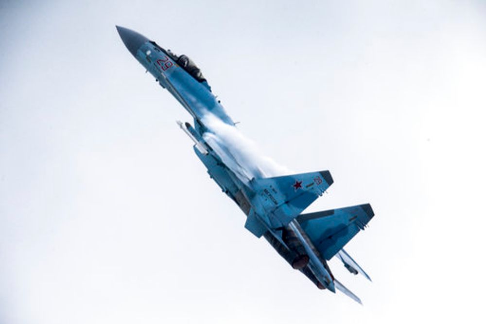 Russian Su-35 fighter jet