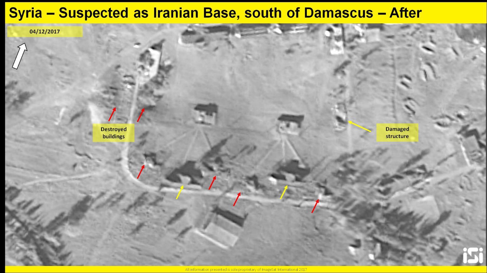 I24NEWS - Satellite Images Reveal Aftermath Of Alleged Israeli Strike ...