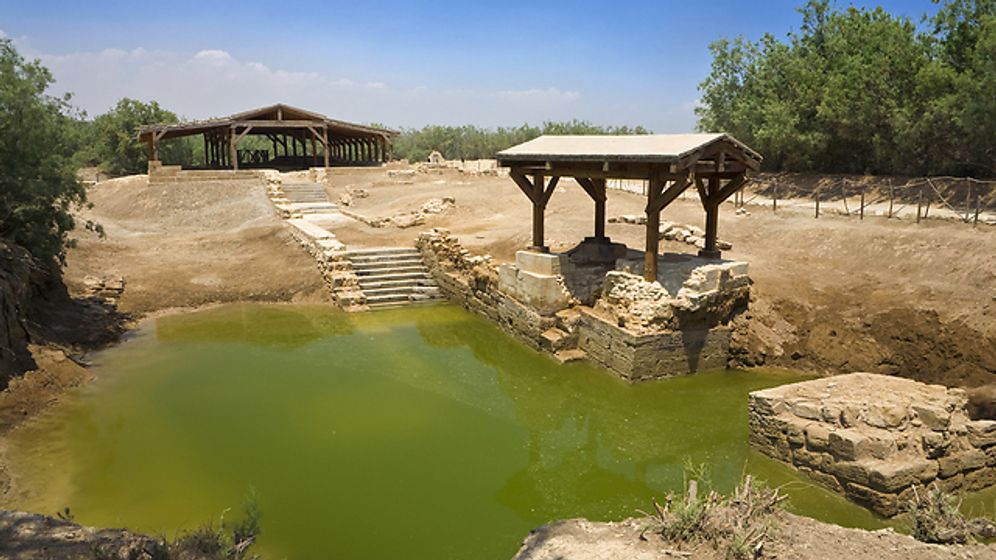 Shutterstock The Al Maghtas site in Jordan