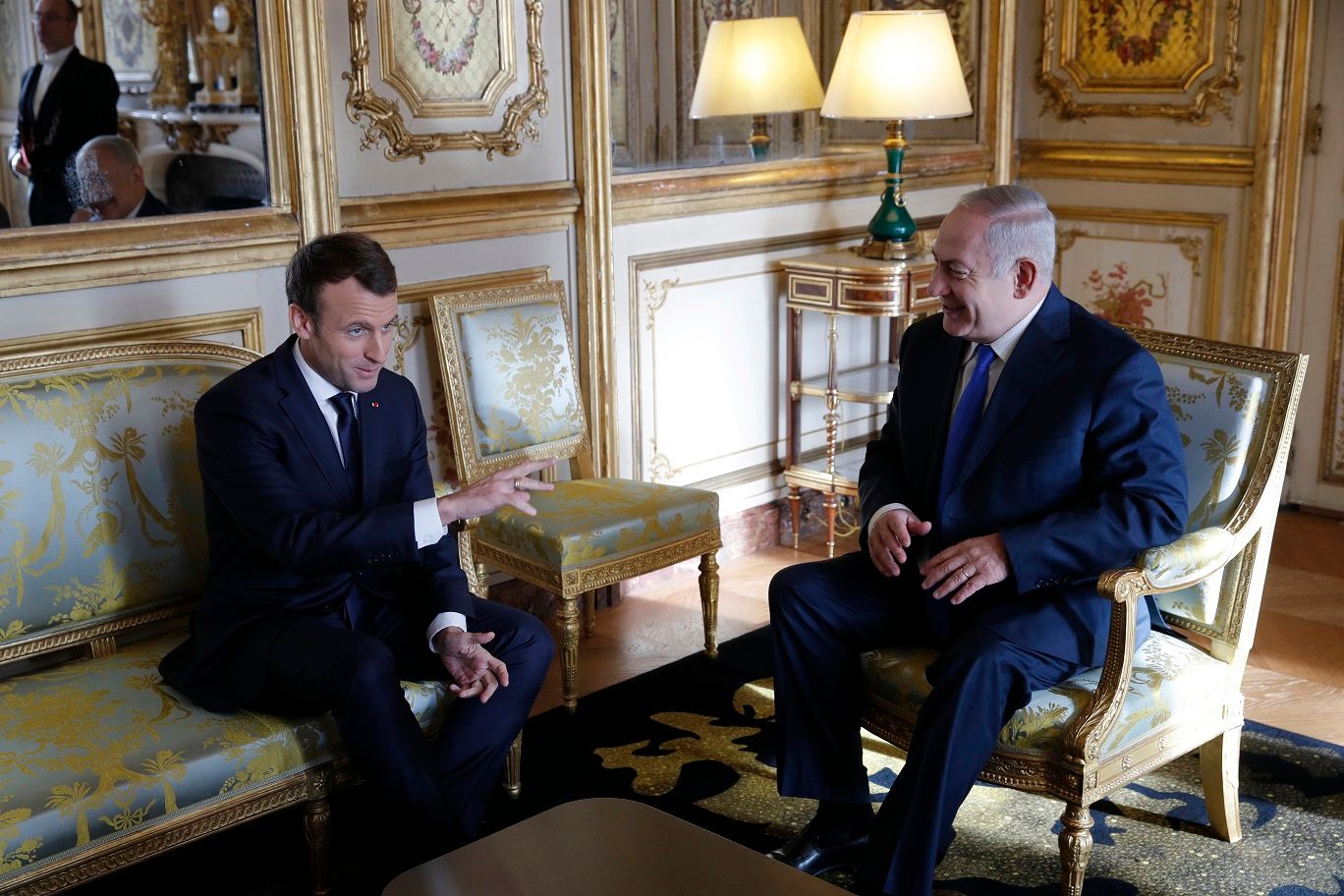 Macron Says Shares Netanyahu's Concern Over Iran's Military Presence In ...